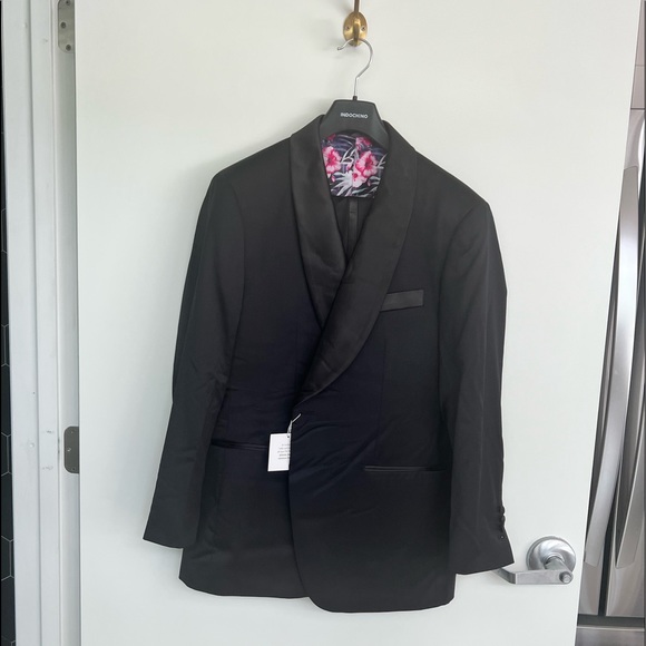 Brand new black formal Tuxedo by Indochino -Nordstrom - Picture 1 of 15